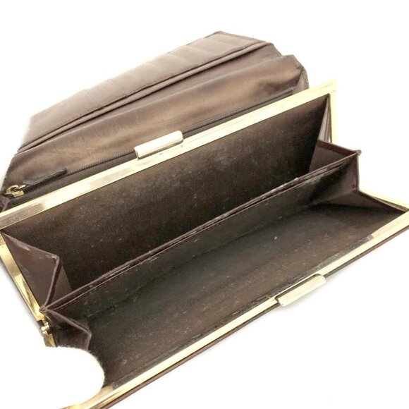 GIVENCHY GG Logo Canvas Leather Long Bifold Wallet Bicolor/2BG4539 - Picture 6 of 8